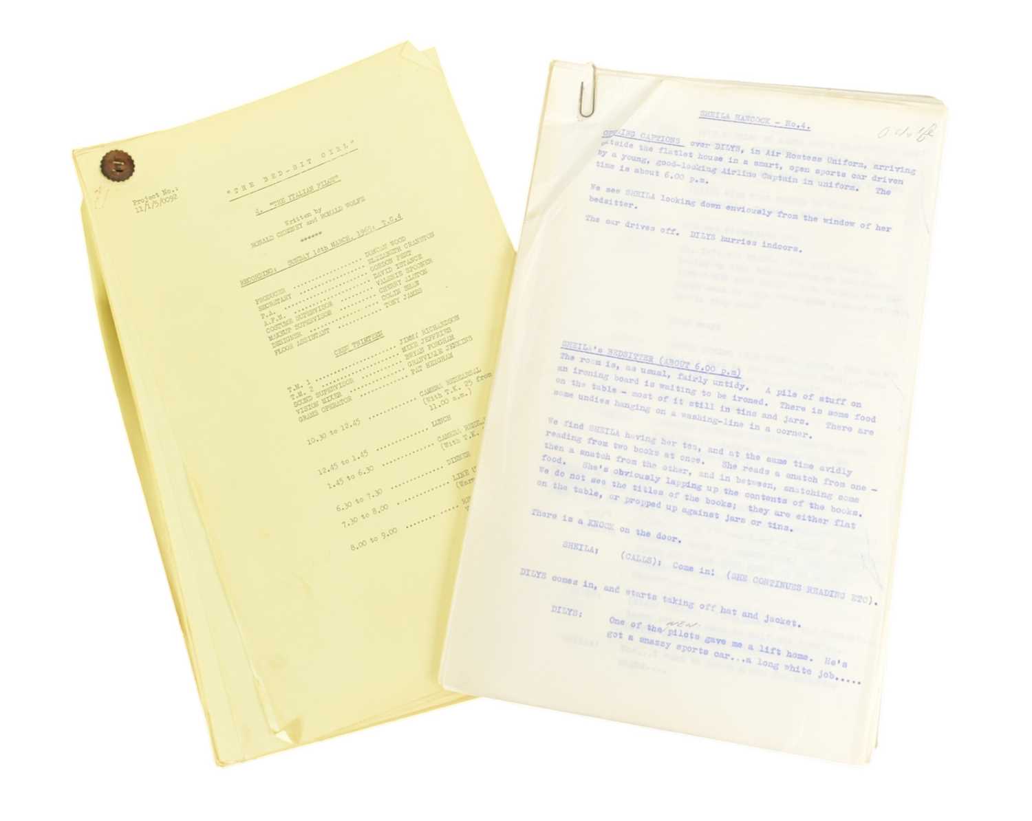 Lot 164 - THE RONALD WOLFE COLLECTION – THE BED-SIT GIRL