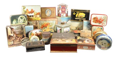 Lot 263 - LARGE COLLECTION OF 20TH CENTURY VINTAGE ADVERTISING AND OTHER TINS