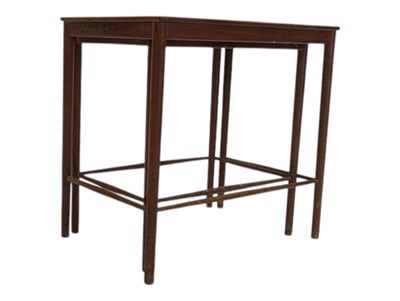 Lot 824 - BRITISH MODERN DESIGN - MID CENTURY NEST OF TABLES