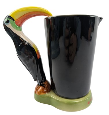 Lot 67 - GUINNESS - CARLTON WARE - VINTAGE TOUCAN ADVERTISING CERAMIC JUG
