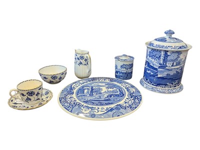 Lot 54 - SPODE - COLLECTION OF BLUE & WHITE CHINA