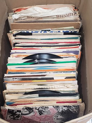 Lot 405 - VINYL SINGLE RECORDS 45'S BEATLES, STONES, BOWIE ETC