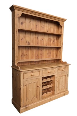 Lot 1010 - COUNTRY PINE LARGE WELSH KITCHEN DRESSER