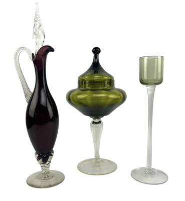 Lot 123 - EMOPLI GLASS - SELECTION OF GLASS HOMEWARES