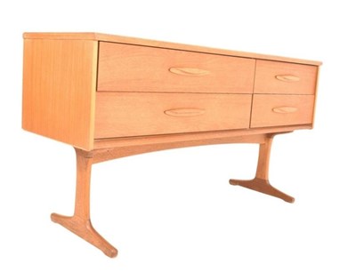 Lot 148 - FRANK GUILLE FOR AUSTIN SUITE FURNITURE- TEAK SIDEBOARD