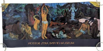 Lot 87 - MUSEUM OF FINE ARTS, BOSTON - VINTAGE 1990 EXHIBITION MUSEUM POSTER
