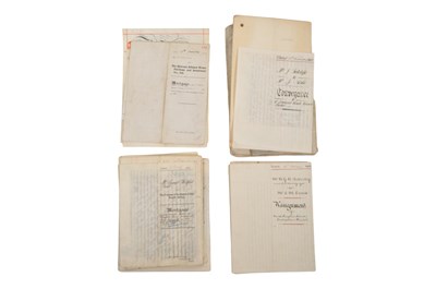 Lot 535 - COLLECTION OF 19TH & 20TH CENTURY MORTGAGESE & INDENTURES