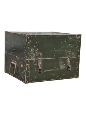 Lot 969 - MID CENTURY MILITARY SUPPLY BOX