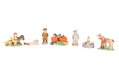 Lot 56 - COLLECTION OF EARLY 20TH CENTURY JAPANESE PORCELAIN FIGURES