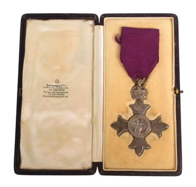Lot 193 - GEORGE V CIVIL MBE AWARD