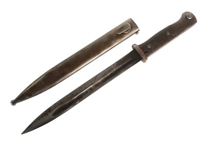 Lot 249 - WWII SECOND WORLD WAR GERMAN MAUSER RIFLE BAYONET