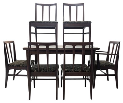 Lot 33 - JOHN HERBERT FOR YOUNGERS - FONSECA RANGE - DINING TABLE AND CHAIRS