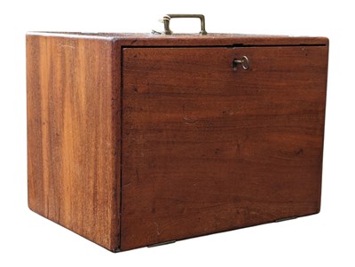 Lot 974 - MID CENUTRY TEAK ENGINEERS CABINET