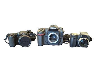 Lot 295 - NIKON / KODAK - COLLECTION OF MODERN CAMERAS