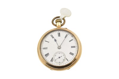Lot 5 - USHER & COLE EDWARDIAN HALLMARKED 18CT GOLD POCKET WATCH
