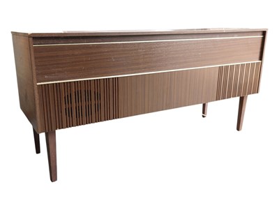 Lot 839 - FERGUSON STEREO - MID CENTURY TEAK WOOD STEREOGRAM