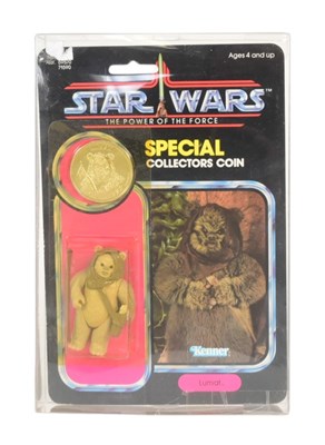 Lot 547 - STAR WARS - VINTAGE POWER OF THE FORCE LUMAT ACTION FIGURE
