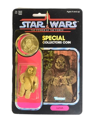 Lot 132 - STAR WARS - VINTAGE POWER OF THE FORCE LUMAT ACTION FIGURE