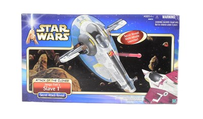 Lot 73 - STAR WARS - JANGO FETT'S SLAVE 1 ACTION FIGURE PLAYSET