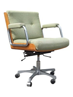 Lot 856 - GORDON RUSSELL - GIROFLEX - VINTAGE OFFICE SWIVEL DESK CHAIR