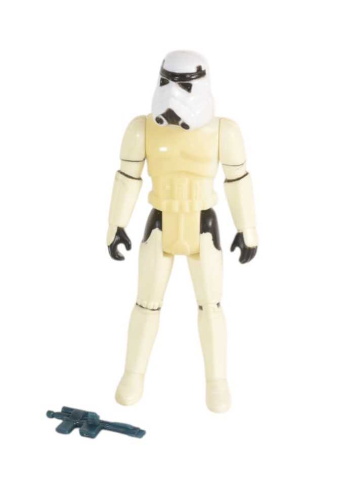 Lot 535 - STAR WARS - LAST 17 LUKE SKYWALKER IMPERIAL STORMTROOPER FIGURE