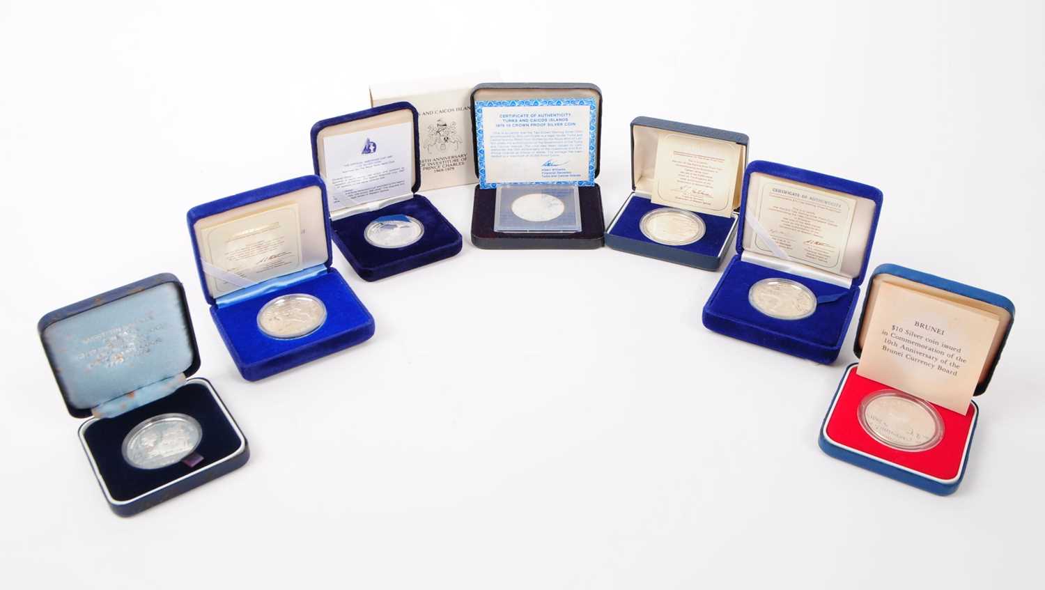 Lot 544 - COLLECTION OF 20TH CENTURY SILVER PROOF COINS