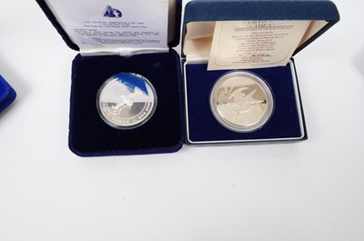 Lot 544 - COLLECTION OF 20TH CENTURY SILVER PROOF COINS