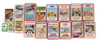 Lot 129 - TOP TRUMPS - COLLECTION OF VINTAGE TOP TRUMPS CARD GAMES