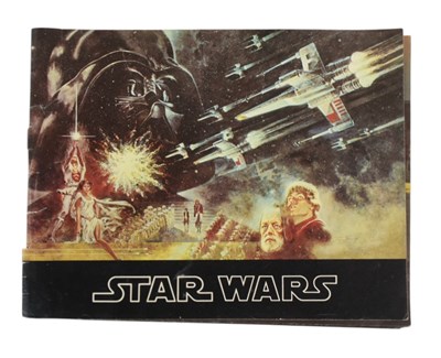 Lot 149 - STAR WARS - ORIGINAL VINTAGE CINEMA PRESS BROCHURE