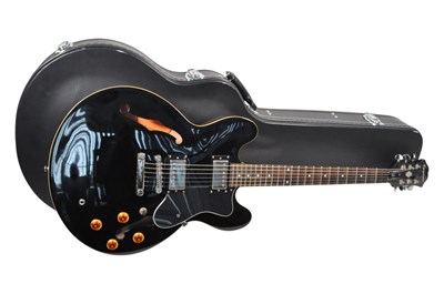 Lot 410 - EPIPHONE DOT ELECTRIC ACOUSTIC GUITAR & CASE