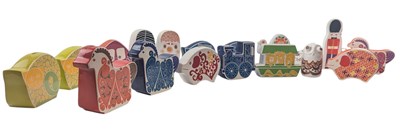 Lot 134 - VIVIENNE BRENNAN FOR CARLTON WARE - SELECTION OF MID CENTURY 1960S CERAMIC MONEY BOXES