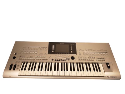 Lot 412 - YAMAHA - 2008 TYROS 3 ARRANGER WORKSTATION KEYBOARD