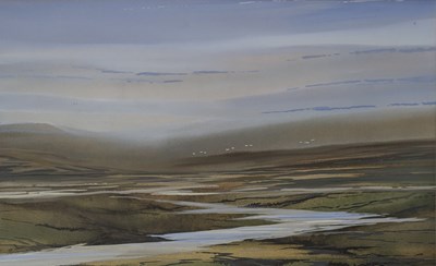 Lot 81 - ANTHONY JOHN CARTMEL CROSSLEY (B.1934-2008) - NIGHTFLIGHT........