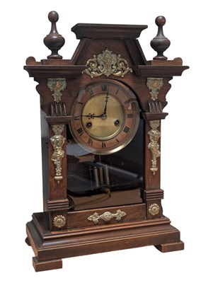 Lot 949 - EARLY 20TH CENTURY CIRCA 1900 CONTINENTAL MANTEL CLOCK