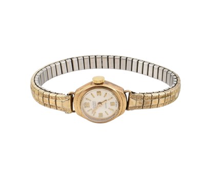 Lot 274 - 9CT GOLD CASED DORIC WRISTWATCH