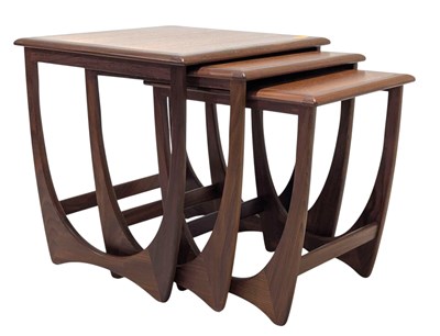 Lot 351 - G PLAN - FRESCO RANGE - MID CENTURY TEAK NEST OF TABLES