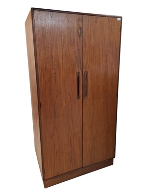Lot 869 - G-PLAN - FRESCO - MID CENTURY TEAK WARDROBE