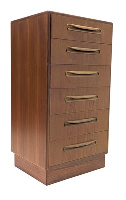 Lot 3 - WILKINS FOR G PLAN - FRESCO RANGE - TEAK CHEST OF DRAWERS