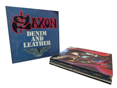 Lot 5 - HEAVY METAL - COLLECTION OF 10 VINYL RECORD ALBUMS