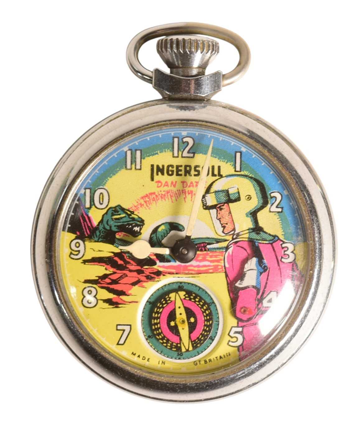 Lot 510 - VINTAGE EAGLE COMICS DAN DARE POCKET WATCH