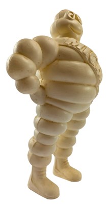 Lot 39 - VINTAGE MOULDED PLASTIC MICHELIN MAN BIBENDUM STANDING FIGURE