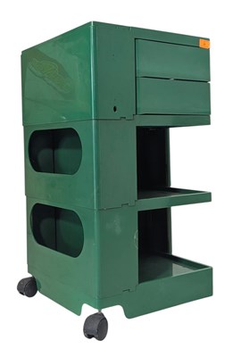 Lot 28 - JOE COLUMBO FOR BIFFEPAST - BOBY TROLLEY - RETRO 1970S INJECTION MOULDED PLASTIC CABINET UNIT