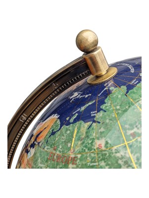 Lot 882 - VINTAGE 20TH CENTURY GEM SET WORLD TABLE TOP GLOBE