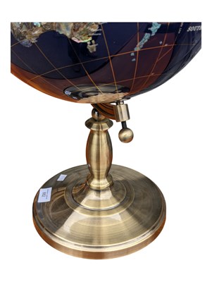 Lot 882 - VINTAGE 20TH CENTURY GEM SET WORLD TABLE TOP GLOBE