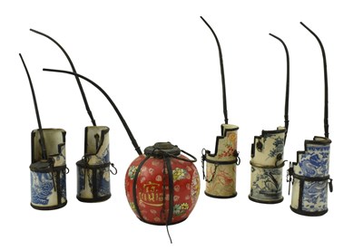 Lot 92 - SIX 20TH CENTURY CHINESE /VIETNAMESE WATER PIPES 清末民初水烟瓶