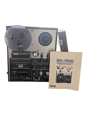 Lot 414 - AKAI GX - 1900 REEL TO REEL CASSETTE PLAYER
