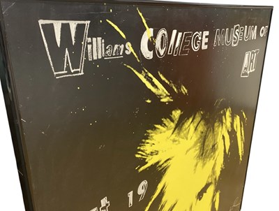 Lot 35 - AFTER ANDY WARHOL - WILLIAMS COLLEGE PRINT ON BOARD