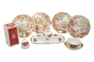 Lot 81 - ROYAL ALBERT - COLLECTION OF DECORATIVE BONE CHINA PIECES