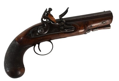 Lot 220 - 19TH CENTURY FLINTLOCK PISTOL - RICHARDS OF LONDON