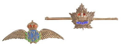 Lot 104 - WWII SECOND WORLD WAR CANADIAN SWEEETHEART BROOCHES